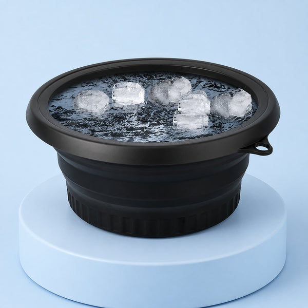 Bol de Hielo Facial — Ritual de Frío
