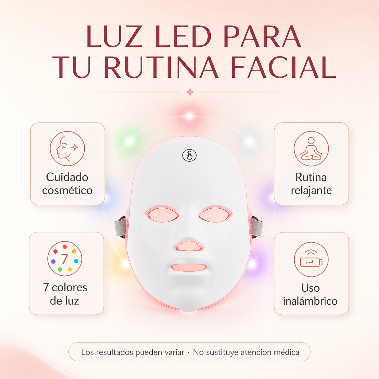 Beneficios de la luz LED para tu rutina facial