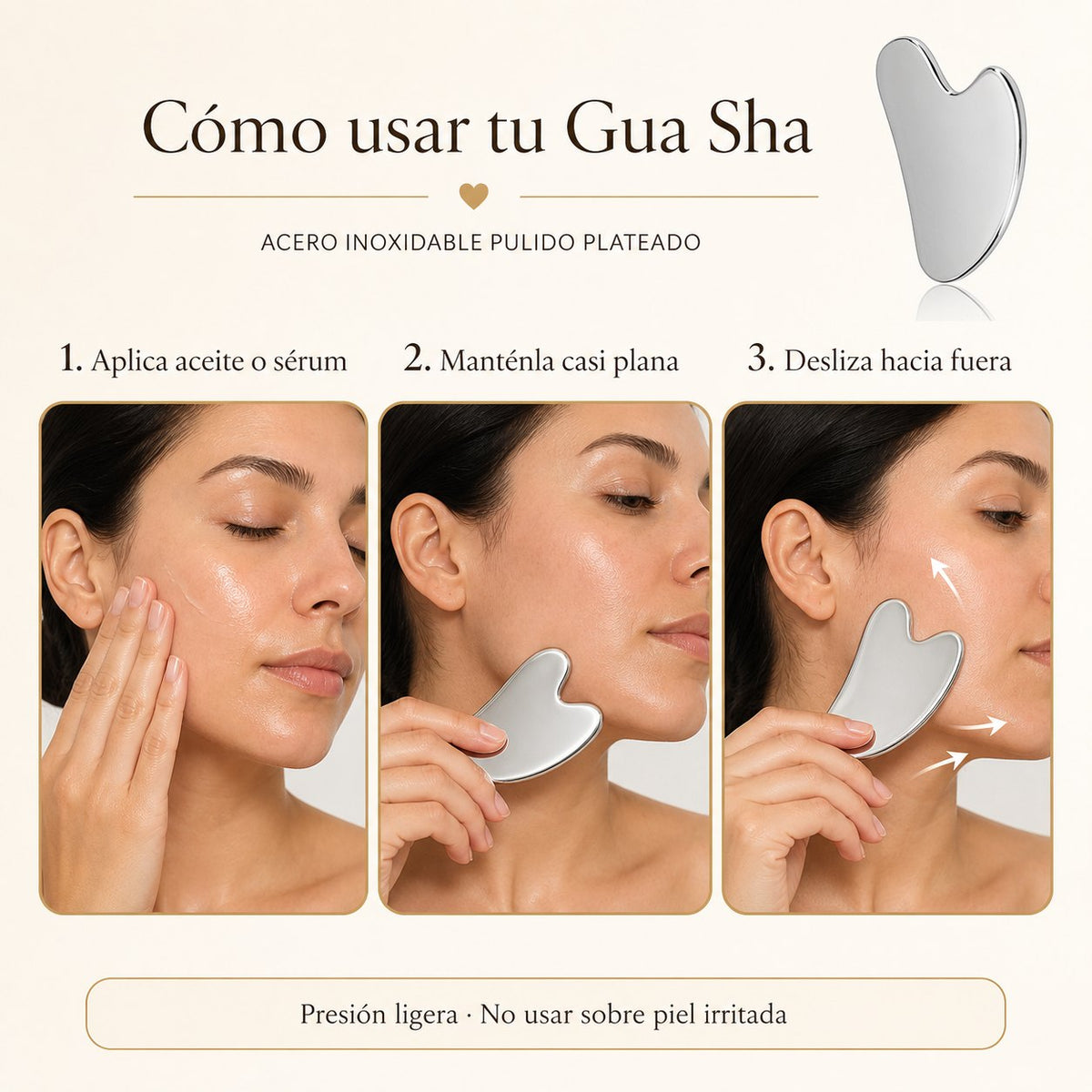 Cómo usar el Gua Sha